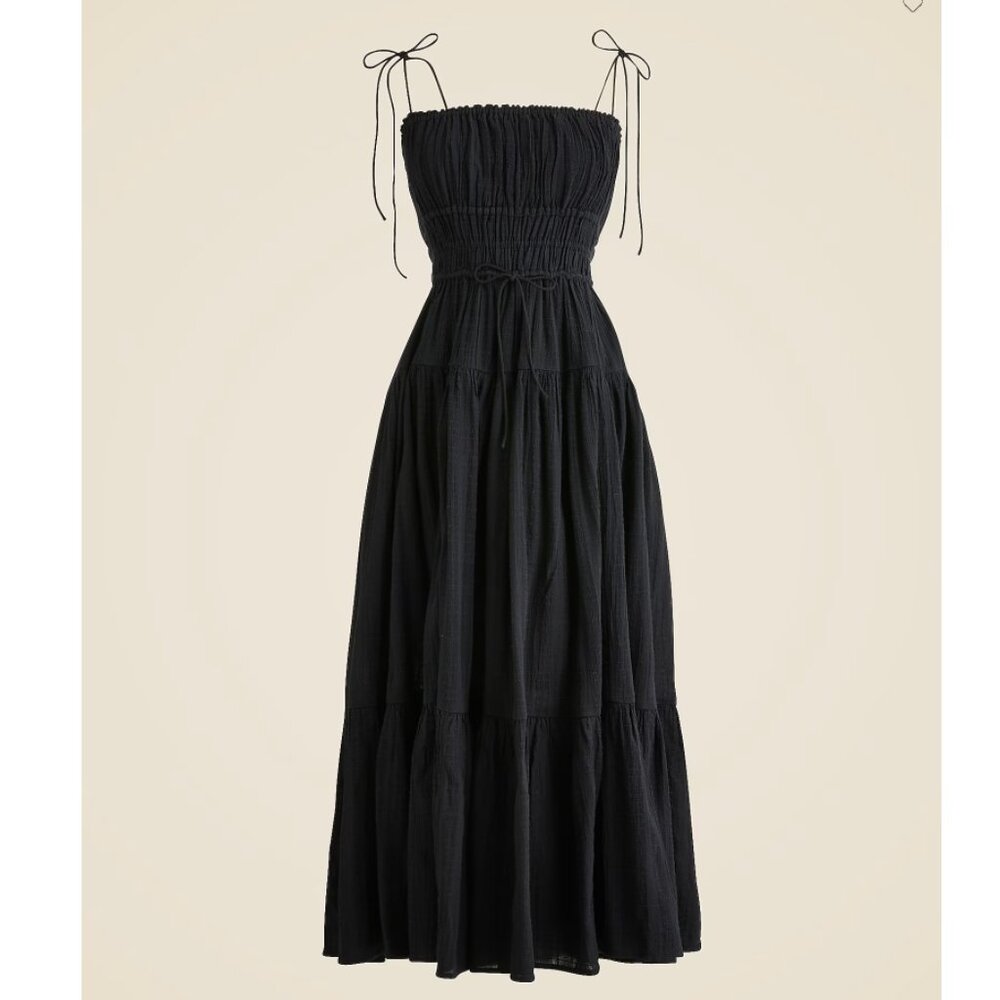 Like New J Crew Clio Smocked Dress